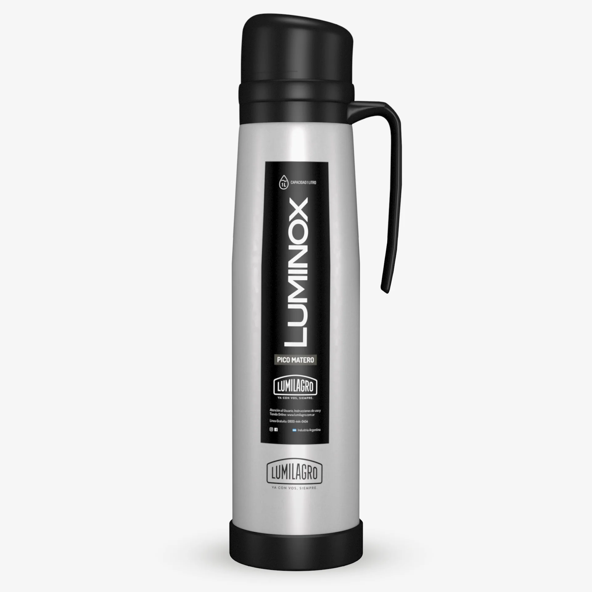 Termo de Acero Luminox con Manija