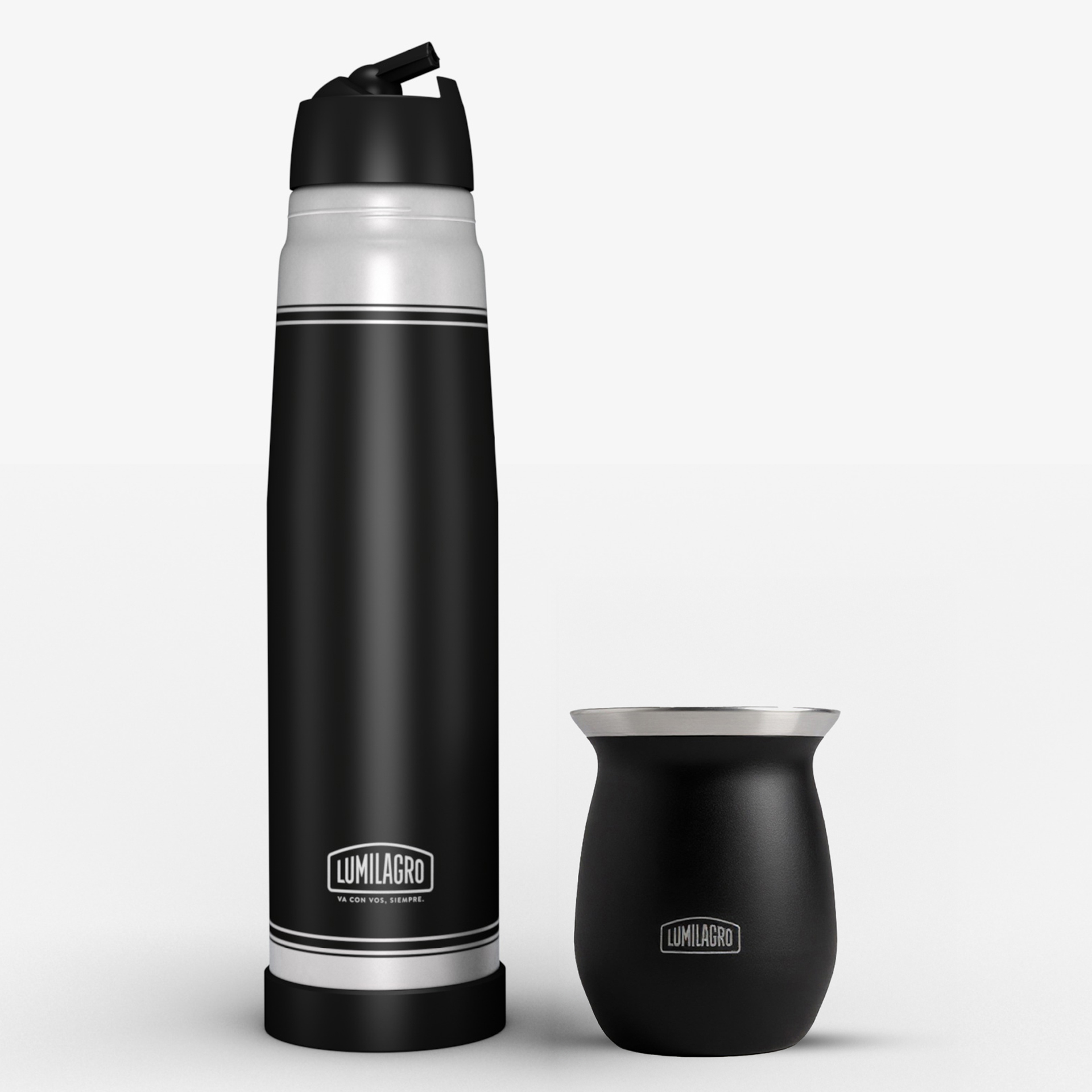 Kit Matero térmico Acero inoxidable Kit Matero térmico Acero inoxidable